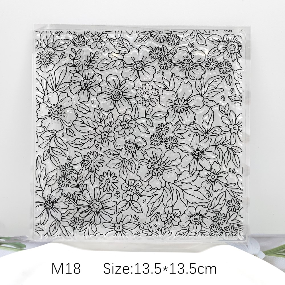 SNASAN Dragonfly Polymer Clay Texture Stamp Sheets Summer Pattern DIY Individual Design Embossing Art Clay Pottery Tools Supply. 