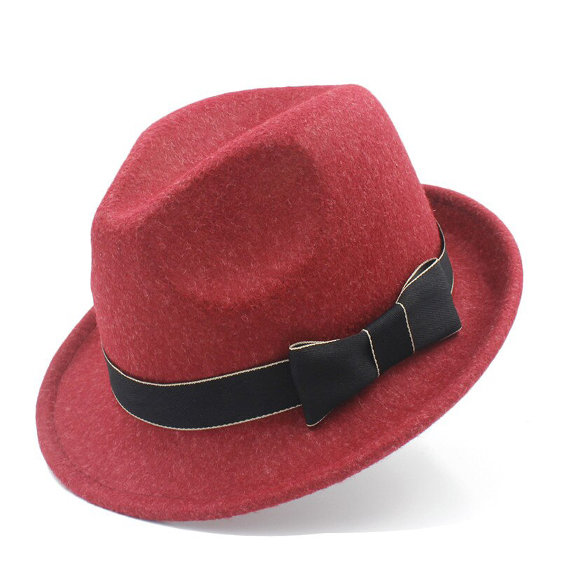 Women Fedora Hat For Winter Autumn 