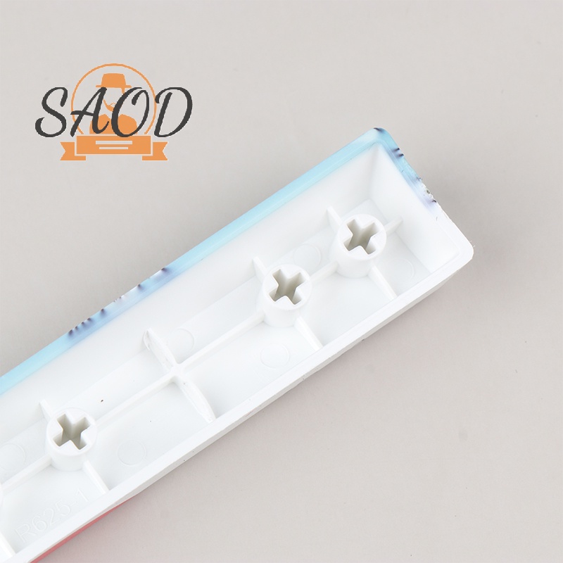SAOD 2Pcs Coral Sea Keycaps PBT Five Sides Dye-Subbed Spacebar 6.25U OEM Profile Space Bar Keycap For DIY Mechanical Keyboard NEW. 