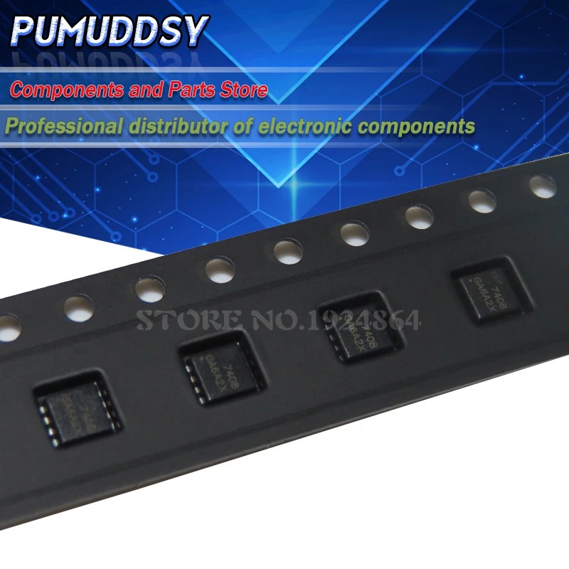 10PCS AON7408L AON7408 7408 MOSFET N-CH 30V 10A 8DFN