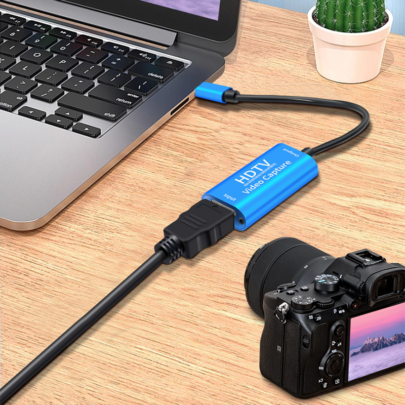 USB Type C 3.1 to HDMI-Compatible Video Capture Card 4K 1080P USB-C HD Video Grabber For PC Game Camera Recording Live Streaming. 