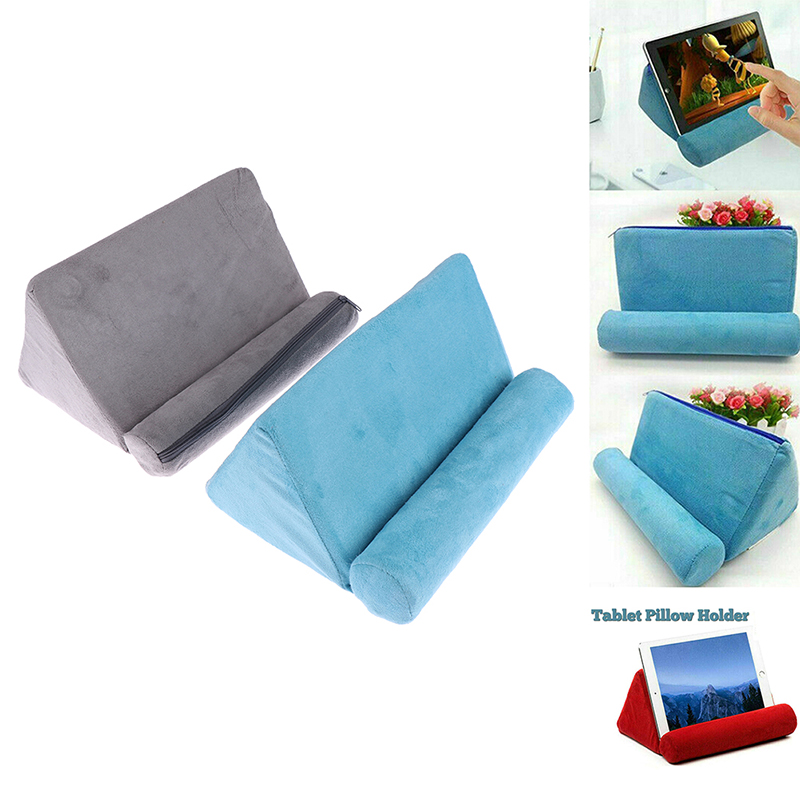 1Pc Tablet Pillow Holder Stand Foam Book Rest Reading Bed Support Cushion. 