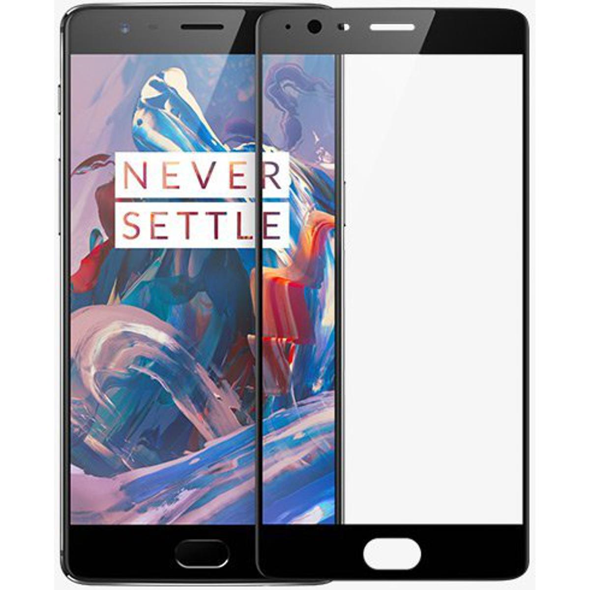 OnePlus 3t Tempered Glass Screen Protector 6D/9D/11D - Black