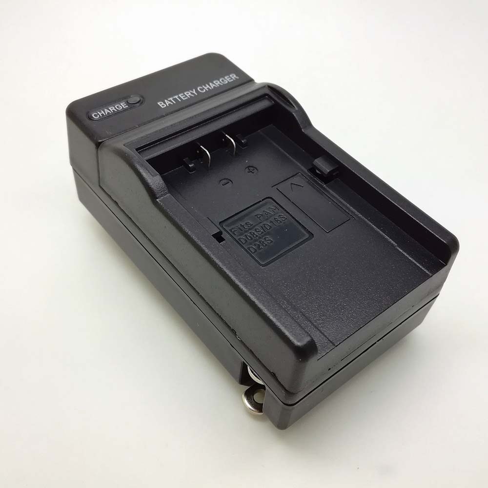 Wall Battery Charger for panasonic camera battery CGR-D08 D08A/ 1B D08R D08S D08SE/ 1B D120 D120A/ 1B D120E/ 1B D120T VSB0418. 