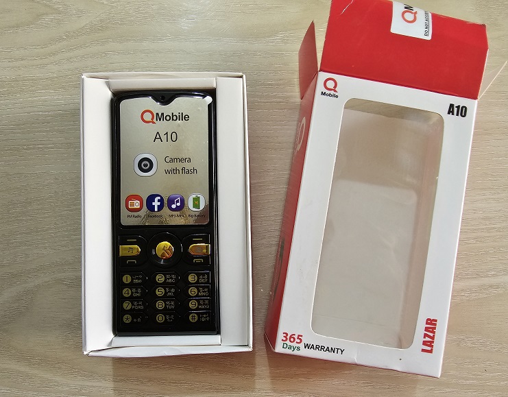 QMobile A10 Feature Phone. 