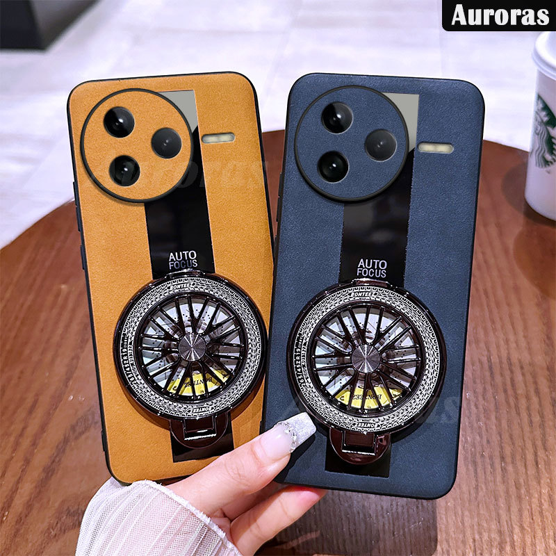 For Redmi K40 K50 K60 K60E K70 K70E Pro Plus Phone case Luxury Suede Texture Multi-Angle Gyro Stand Wear Stain-Resistant Case for Redmi K50 60 Ultra Cover casing HP. 
