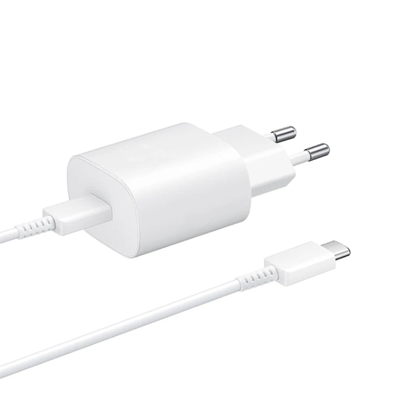 For Samsung Galaxy A55 A35 A15 A54 A34 A90 S10 5G Super Fast Charger 25W USB C PD Wall Power Adapter EU For Galaxy S24 S23 Ultra. 