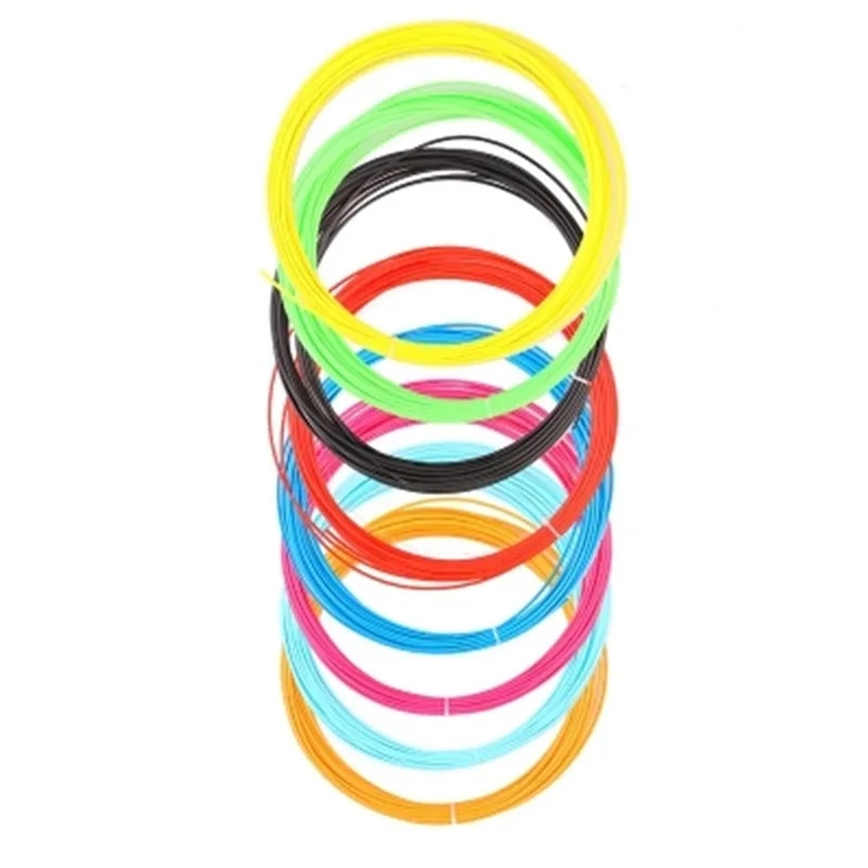 【Lejia】3D Printer Parts PLA Filament Materials 1.75mm Lactic Acid Corn 10m Sample for Printing No bubble Solid. 