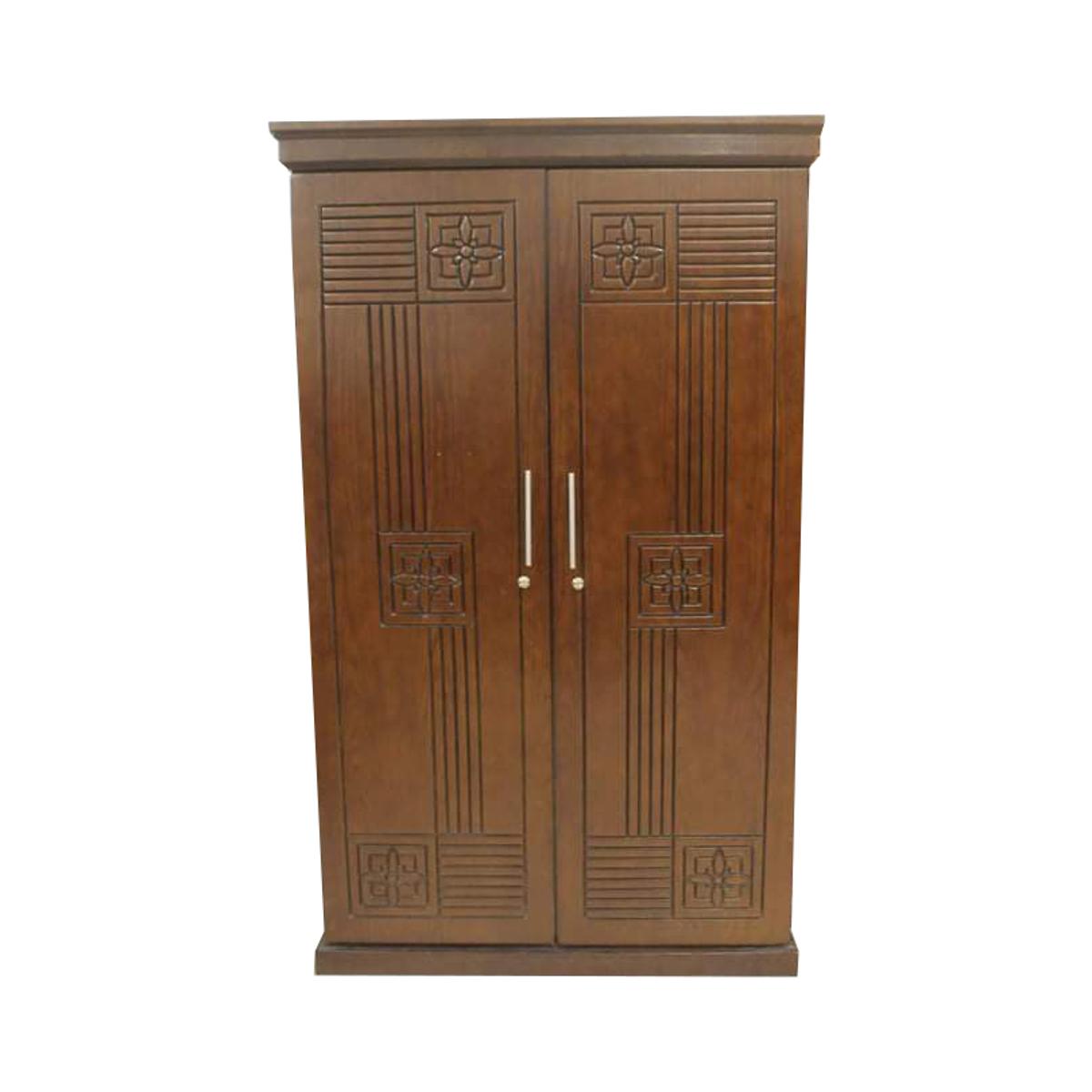 2 Shutter/Palla/Door Almirah , Tetul Color , A-250 Malaysiyan Process wood. 