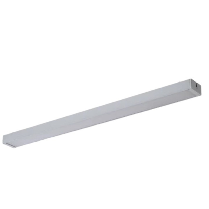 LED strip lights, office chandeliers, gym rectangular chandeliers, studio simple strip shape lamps. 