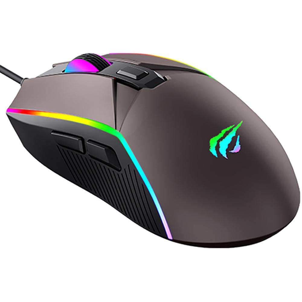 Havit MS1028 RGB Backlit Black Wired Gaming Mouse