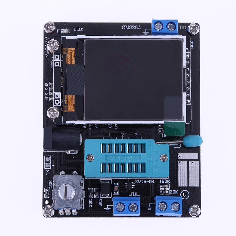 GM328A Transistor Tester Diode Capacitance ESR Voltage Frequency Meter Wave