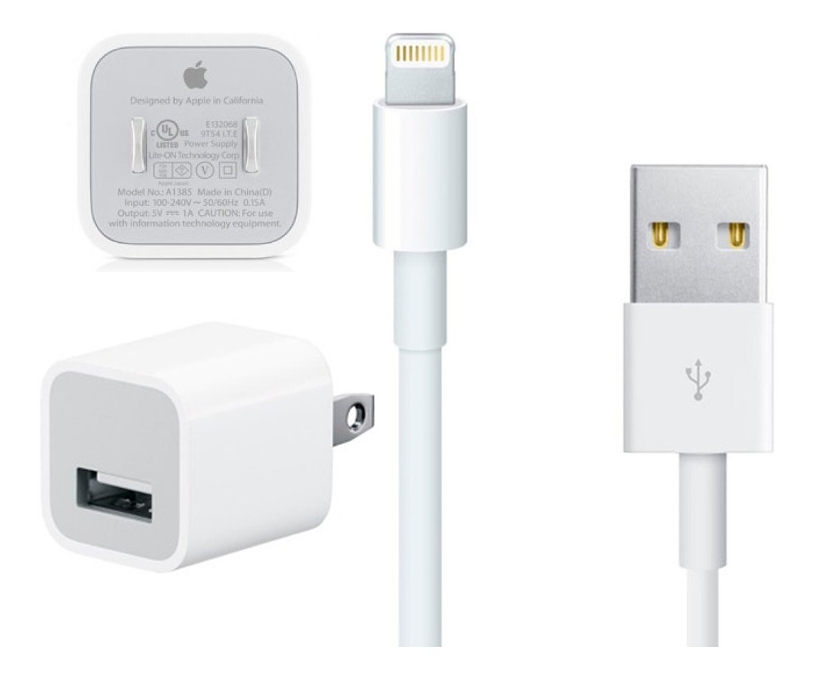 Iphone x, 8, 7, 6s, 6 plus, 5, 5c, 5s এর জন্য কেবল সহ usb iphone চার্জার a1385-সাদা. 