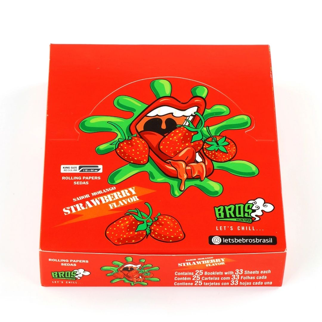 BR0'S Full Box Rolloing Paper 24 Packet ( Queen Size 1/4). 