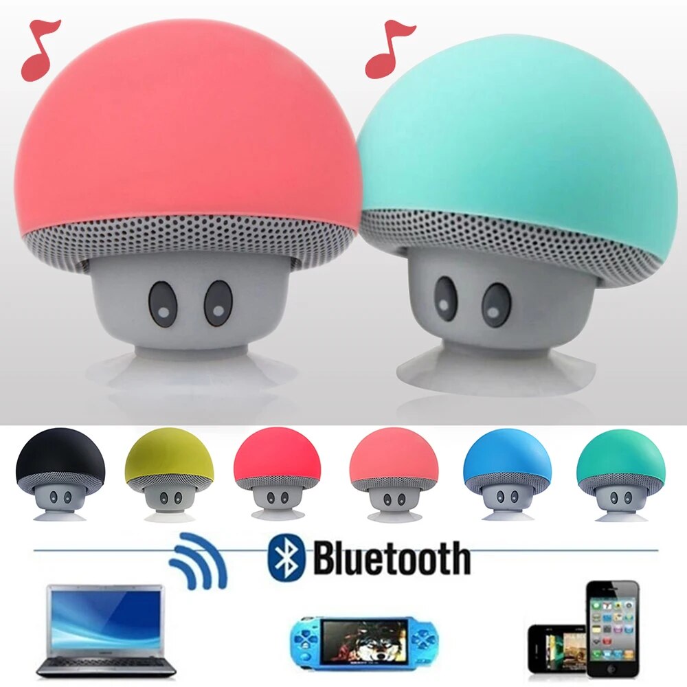 Mushroom Speaker Bluetooth Speaker Wireless Speaker Bluetooth 5.1 Subwoofer Loudspeaker Speaker For PC Computer Laptop Notebook. 