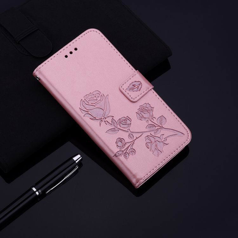 For Asus Zenfone 4 ZE554KL Zenfone4 Z01KD, Z01KDA, Z01KS Wallet Case Embossing Flip Leather Shell Protective Cover Funda. 