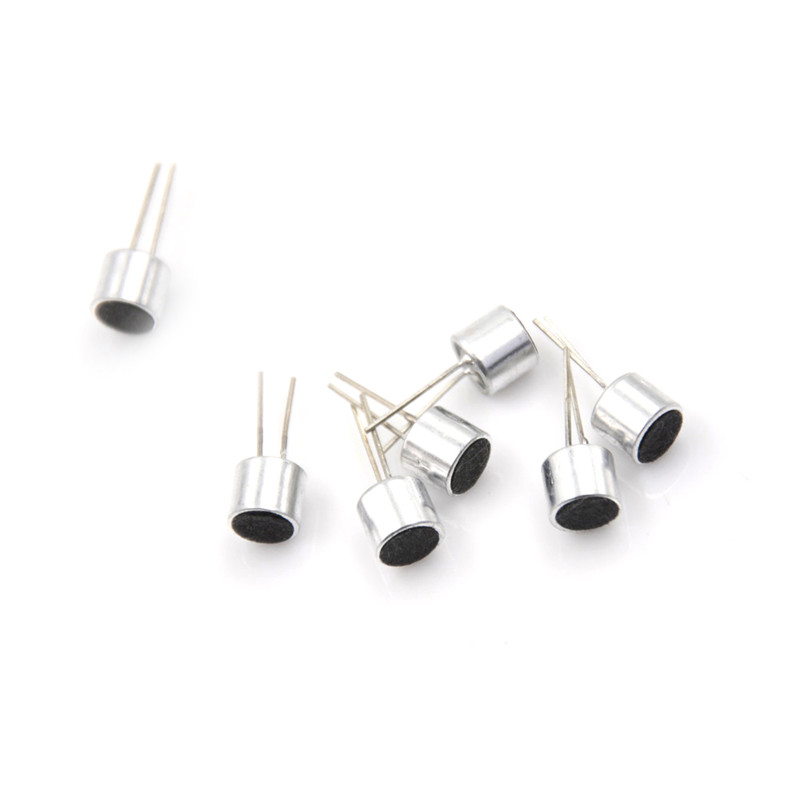 20Pcs Electret Microphone Inserts 6050 with PCB Pins Condenser Encounter. 