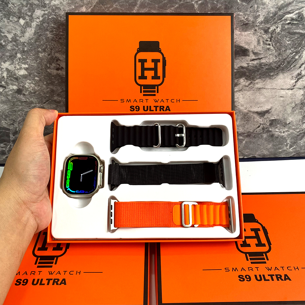 S9 Ultra Smart Watch Series 8 Men Women BlueTooth Call Smartwatch Wireless Charging 2.02 inch Heart Rate Monitoring Diy Dial. 
