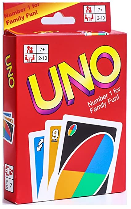 UNO Card Game Play-1pcs - Multicolor. 