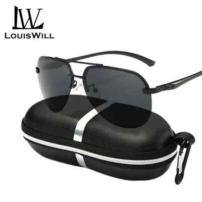 LouisWill Men Sunglasses Polarized Sport Sunglasses Lightweight PC