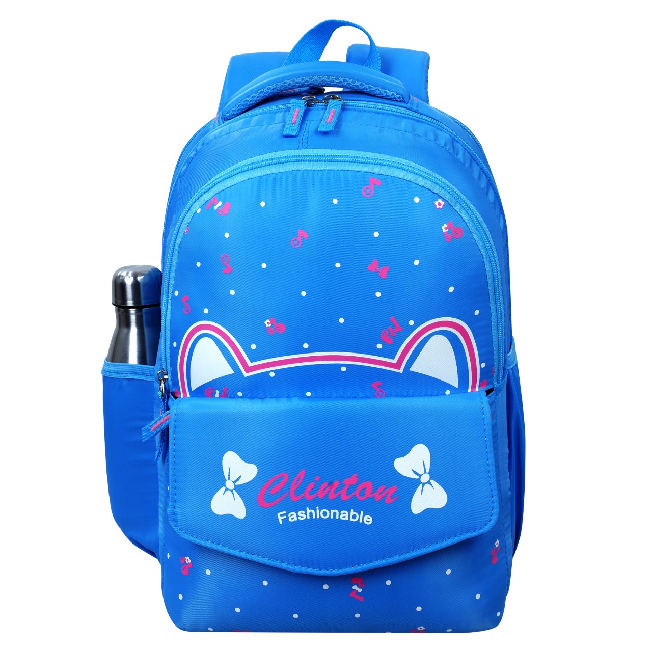 Espiral CLINTON Fashionable Cute Stitch Backpack for Teenager School Bag Baby Cartoon Backpack Boys Girls Stitch Laptop Travel Bags (Hight 17")