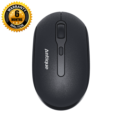 Walton 2.4G Wireless Optical Mouse WMS028BL with USB Nano Receiver & Battery - Mouse