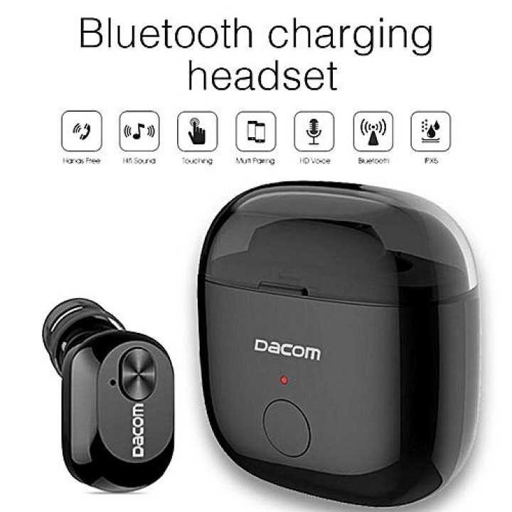 Dacom K6P Wireless Bluetooth Earphones Black