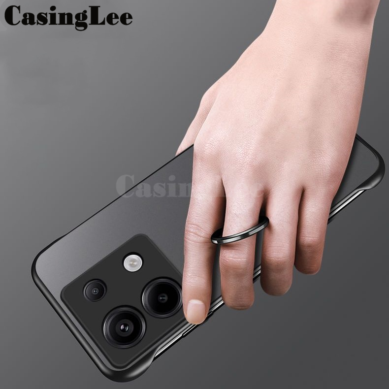 For Redmi Note 13 Pro Plus case Ultra Thin Frameless Case Matte Heat Ring Cover For Redmi Note 13Pro + Back Cover Phone cases. 