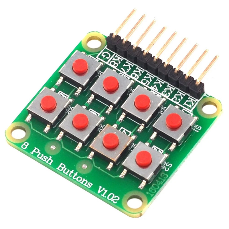 2x4 Keypad 4x2 Keypad 8 Push Buttons Key Board Matrix Keyboard Button