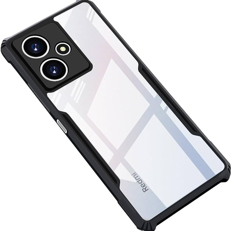 Xiaomi Redmi 12 5G Back Cover Case Xundd Fusion Cover Xiaomi Redmi Note 12 5G China Back Case Clear Transparent Case. 
