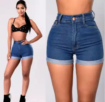 ladies short jeans pant