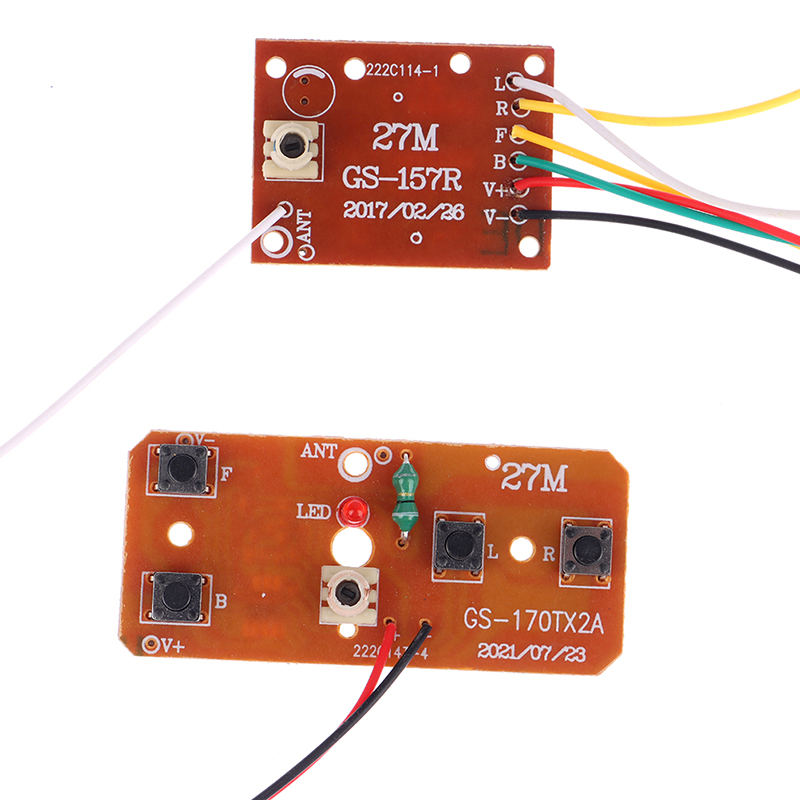 4CH RC Remote Control Circuit PCB Transmitter Receiver Board Car Accessories ZH. 