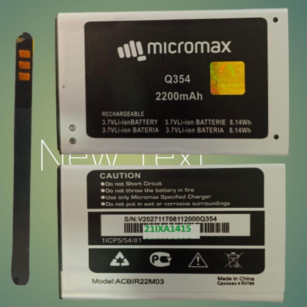 Micromax Mobile Battery Micromax Hs2 Battery 2900mah Lenovo Bl272