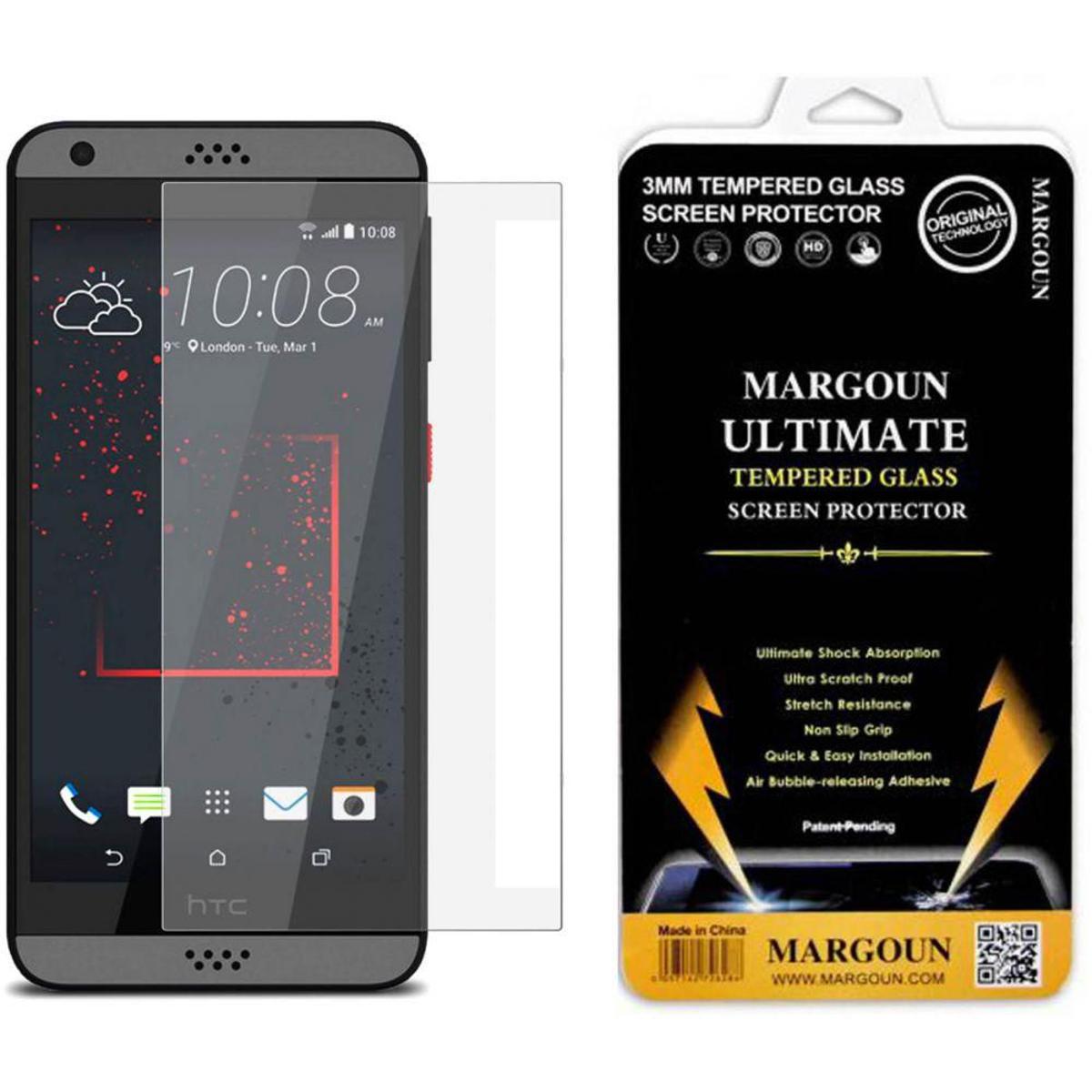 For Htc Desire 530.....3mm screen protector 9H Hard 2.5D Arc Edge Round Border Screen Protector with Clean Tools