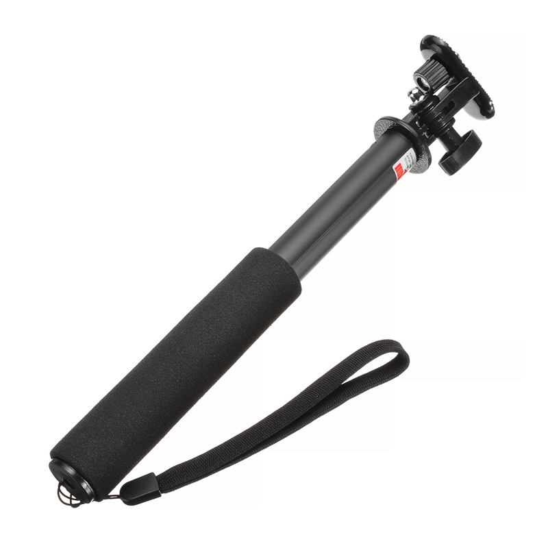 1PC Sports Camera Extendable Pole Selfie Stick Self-timer Lever Aluminum Alloy Monopod For GoPro Hero Action. 