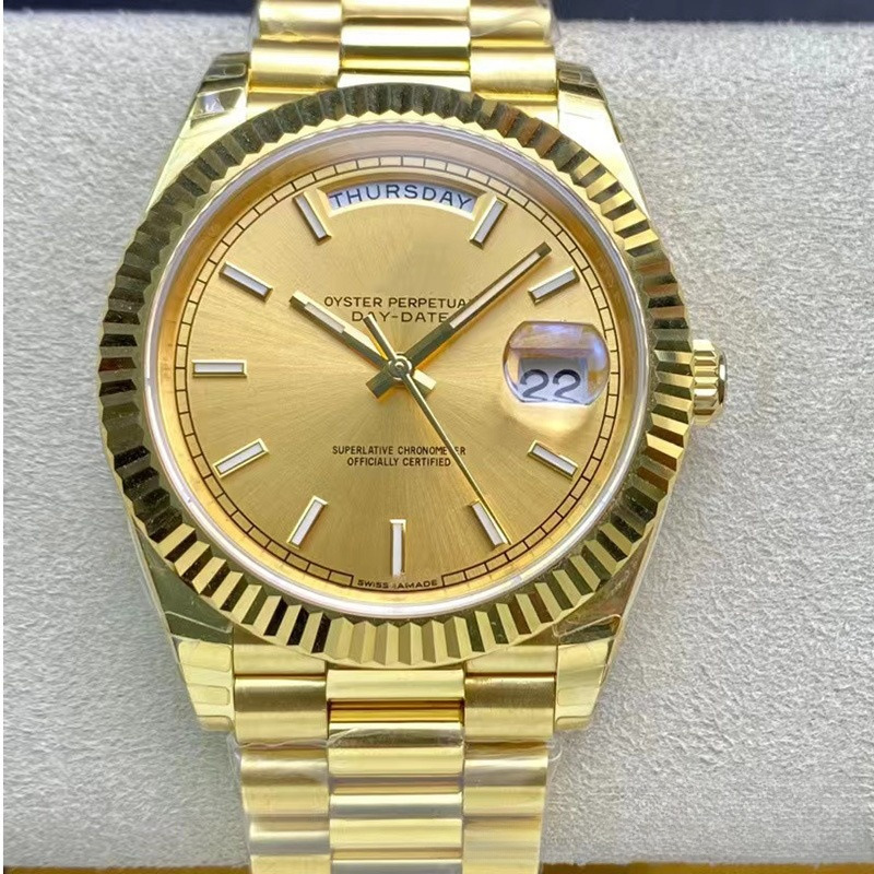 zf Factory N Factory ew Factory vsfactory Lao Jia Sunday Double Calendar Log Series Automatic Mechanical Watch. 