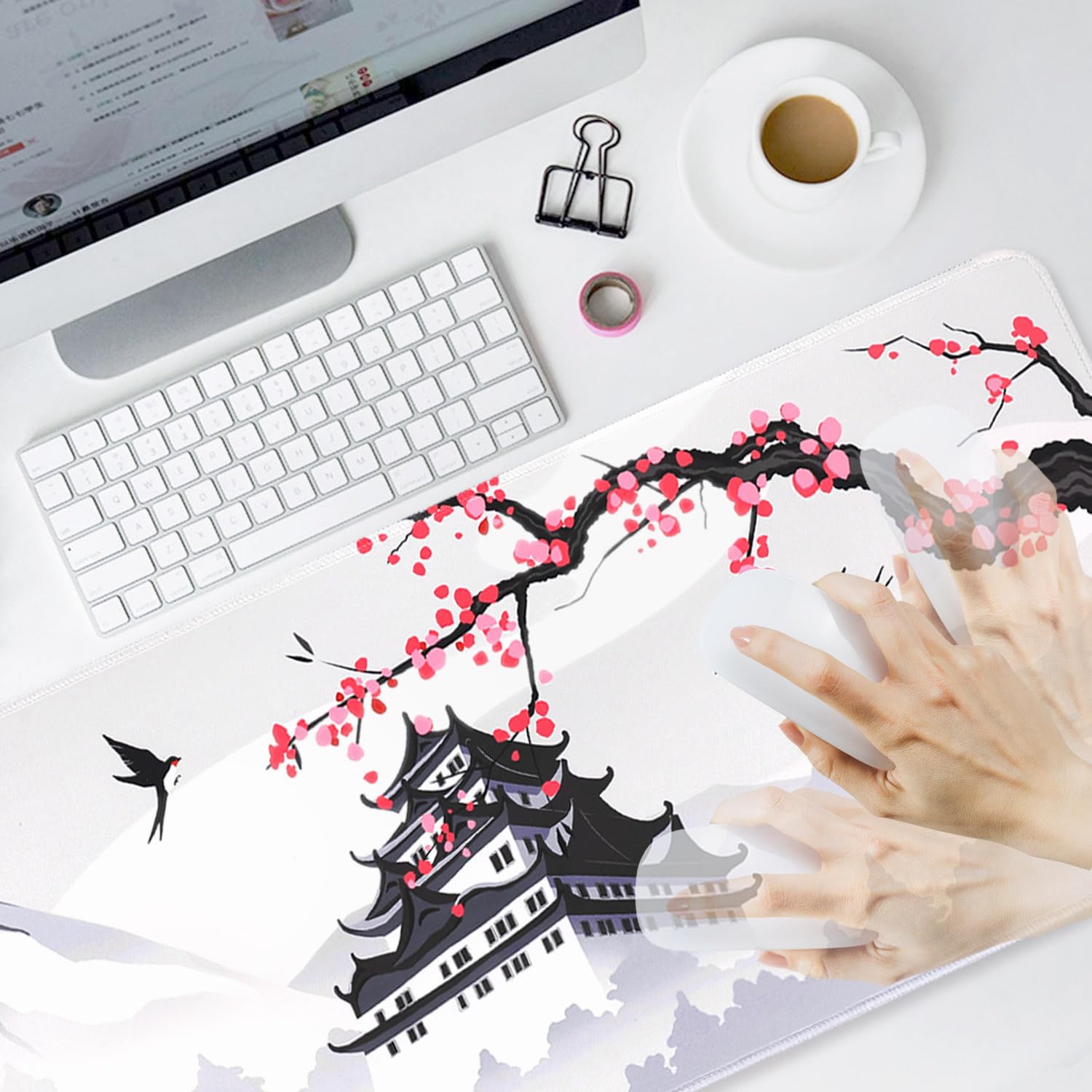 Laptop rat big mouse pad xxl rubber keyboard mouse carpet anti-slip gamer mouse pad label pad. 