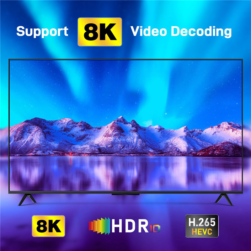 For M1 Smart TV Box 4GB+32GB Rockchip 3528 Android 13 4K BT 4.0 Media Player Set Top Box Easy Install EU Plug. 