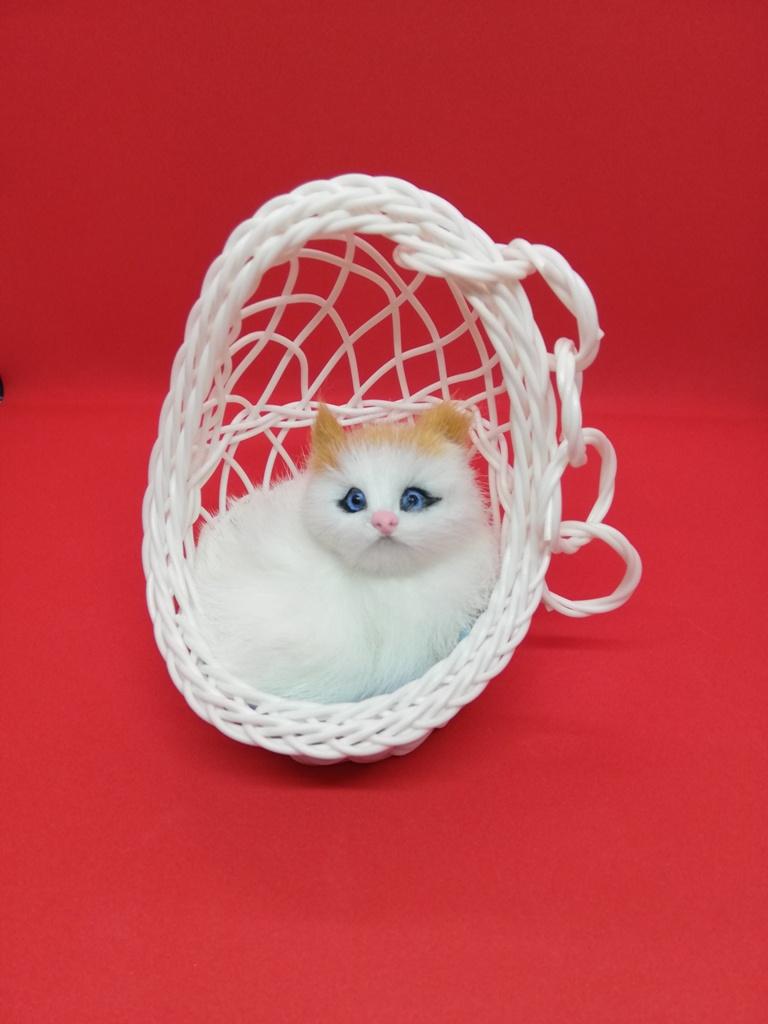 Basket Cat with Sound. 