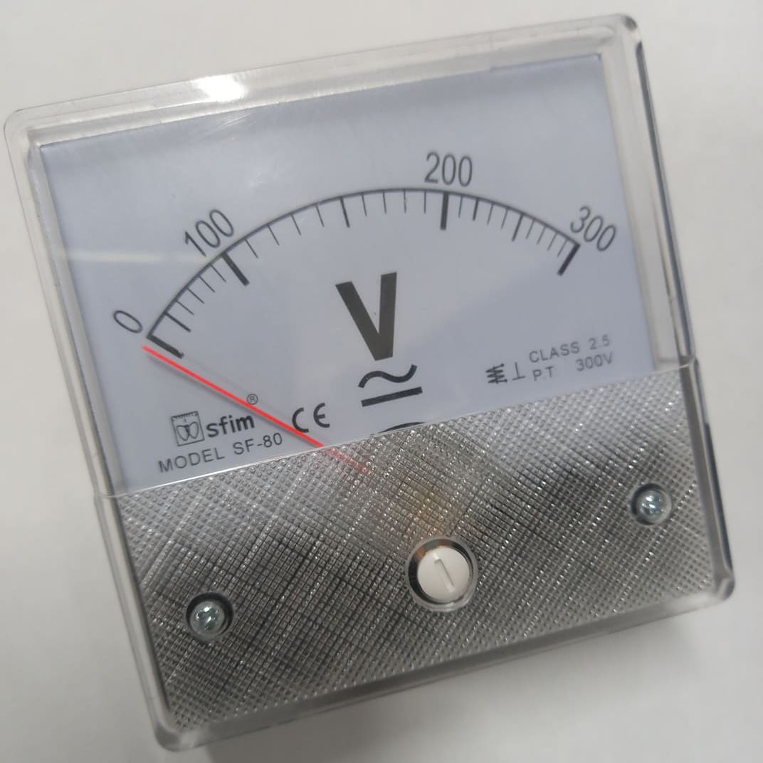 AC 300V ANALOG VOLTAGE Meter AC Analog Voltage Meter 0-300V Gauge Square Panel AC 0-300V Volt Voltage Meter 300V Analog Panel Volt Voltage Meter For AC 220V Line Volt Testers - multimeter. 