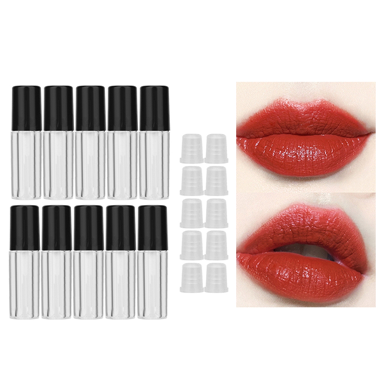 1.5ml Mini Lip Gloss Tubes Stick DIY Container Empty Bottles. 