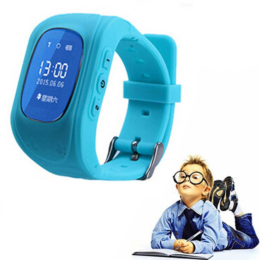Q50 Smart Watch Button Type Tough Silicone Multi Language Positioning Watch for Kids Best Gift Good Toughness Smart Watch