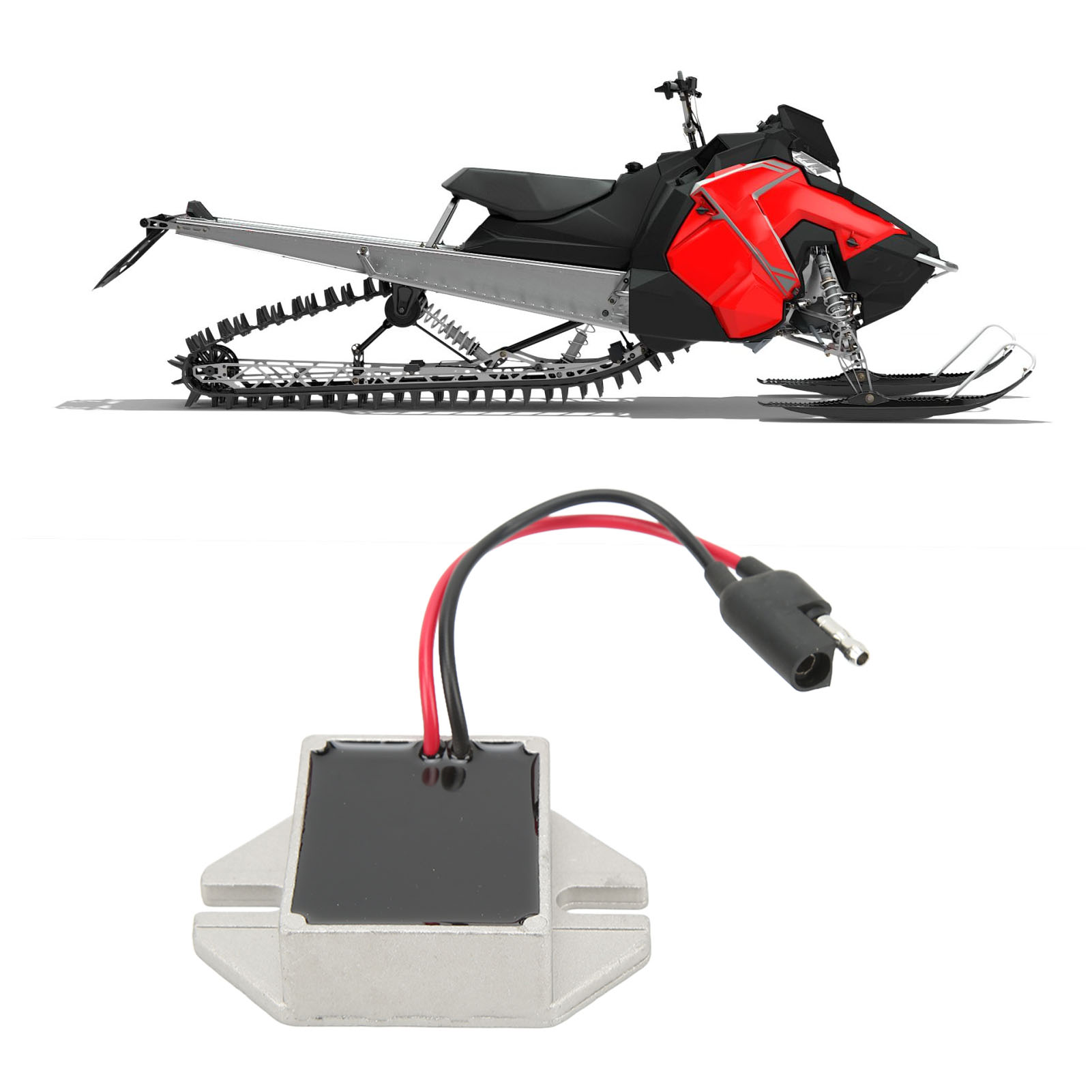 Voltage Regulator Rectifier, Durable High Performance 2203873 for Snowmobile. 