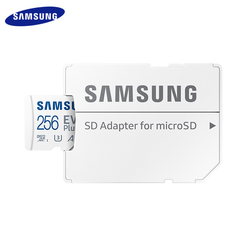 Samsung EVO Plus micro sd Card 128GB 256GB 512GB U3 A2 V30 C10 MicroSDXC 64GB A1 V10 High Speed up to 130MB/s UHS-I Memory Card. 