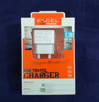 Excel Fast Charger, 2.1A. 