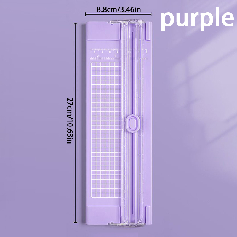 A4 Bidirectional Cutting Paper Cutter With Pull-out Ruler Trimmers ...