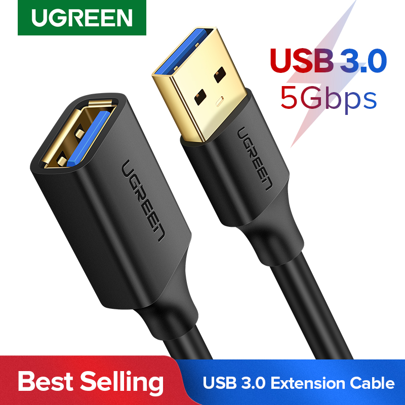 UGREEN USB Extension Cable USB 3.0 Extender Cord Type A Male to Female