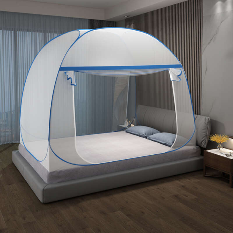 Mongolian yurt mosquito net, bottom free installation, 1.5m bed, large space, 1.8 household and student dormitories, 1.2 double occupancy, Wang Jin. 