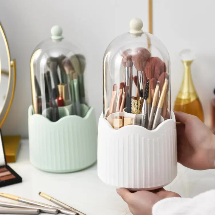 360rotating Makeup Brush Holder With