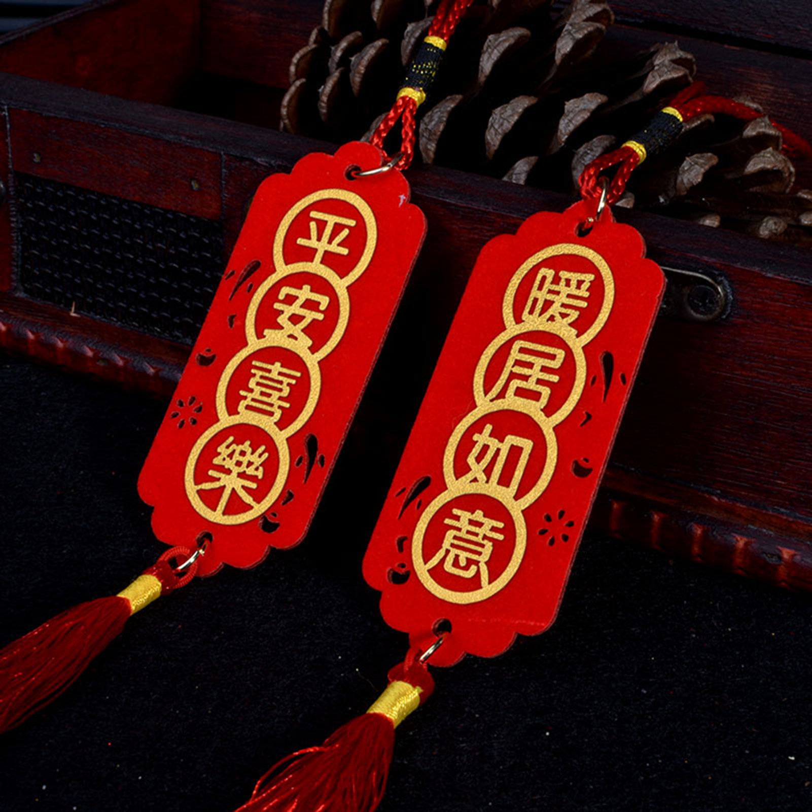 Chinese Knot Pendant Waterproof Chinese Knot Decor Pendant. 